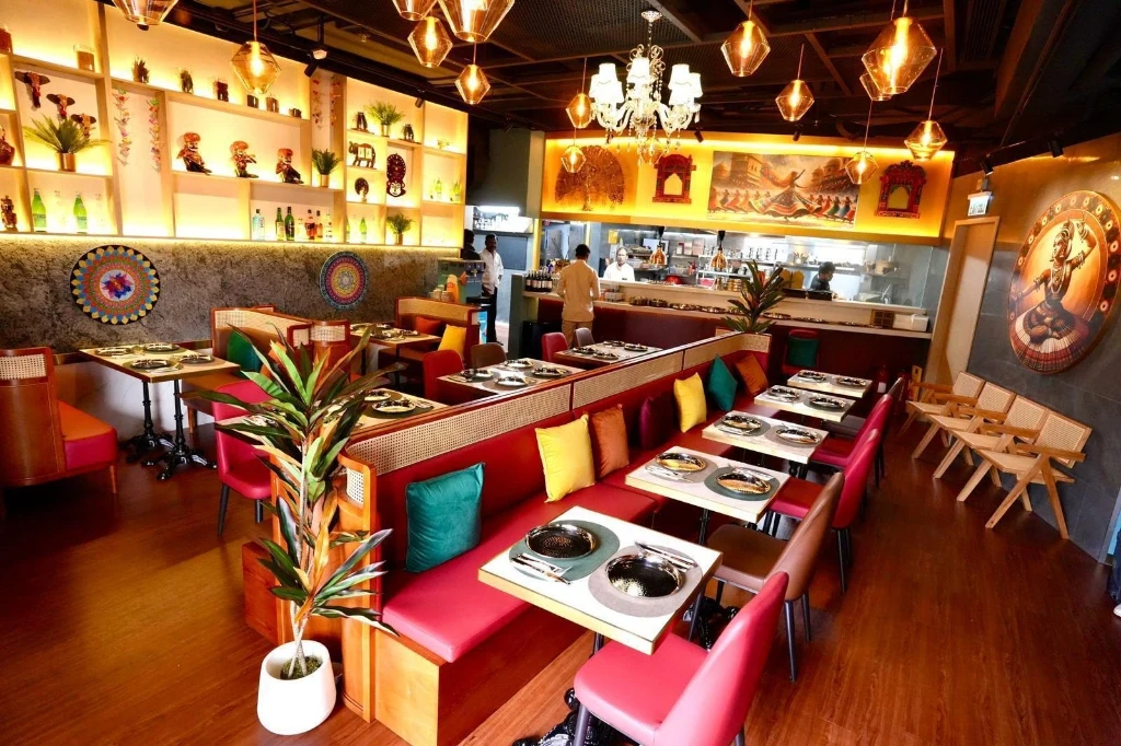 The open kitchen at Tseung Kwan O